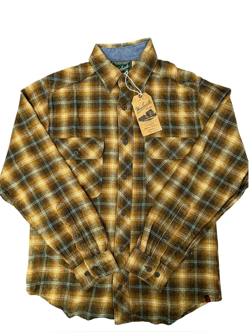 NWT | Woolrich | Miners Wash Flannel | Small